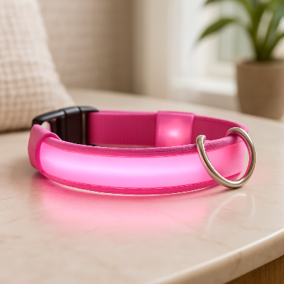 collier lumineux chien