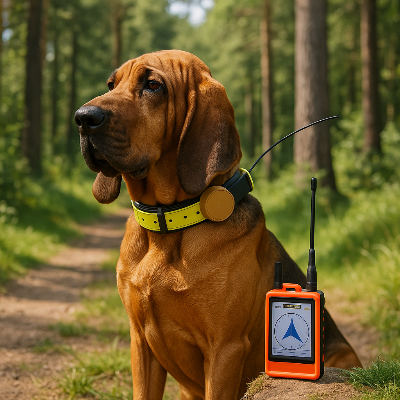 Saint Hubert collier gps pour chien magnifique