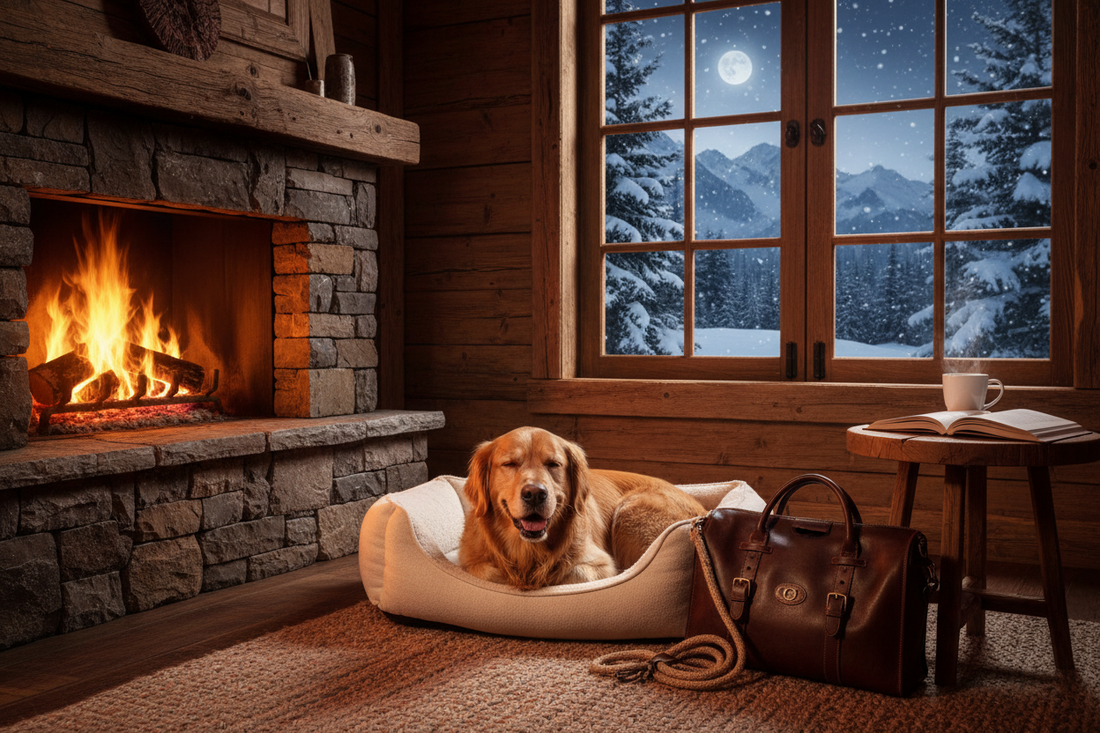 accessoires chien au chalet nuit