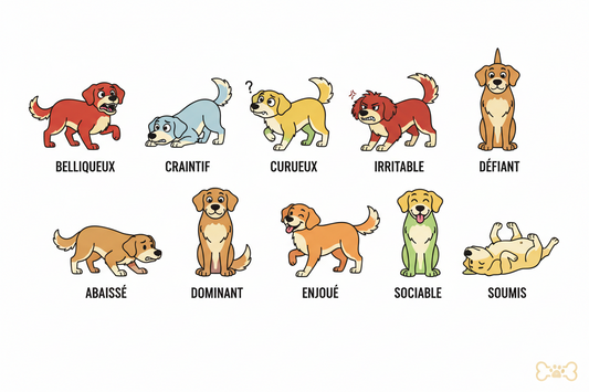 Les 10 émotions en visuel