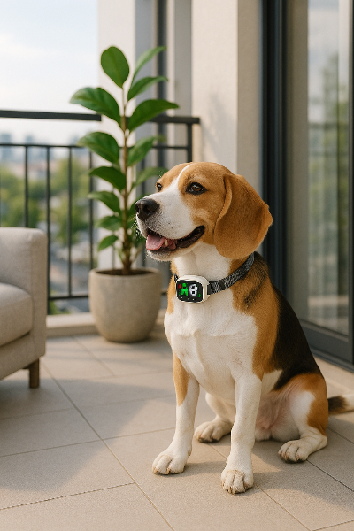 Beagle calme collier anti aboiement