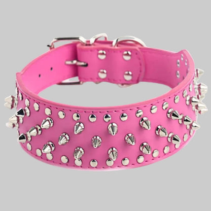 Collier chien rose démonstration