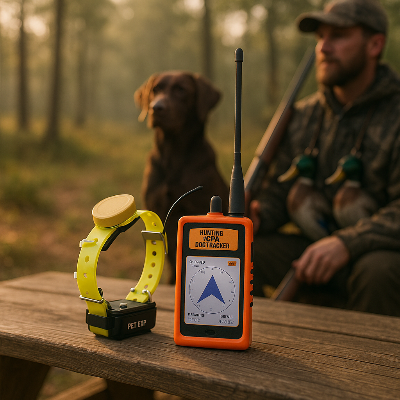 Collier traceur gps pour chien chasse