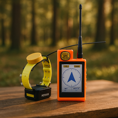 En démonstration collier traceur gps pour chien