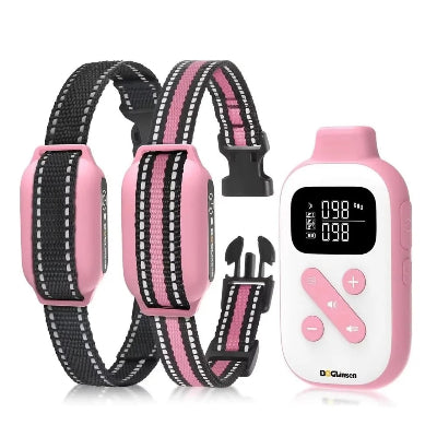 Deux colliers anti aboiement pour chien