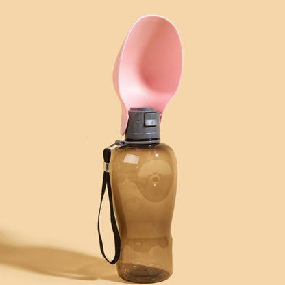 Gourde pour chien​ rose