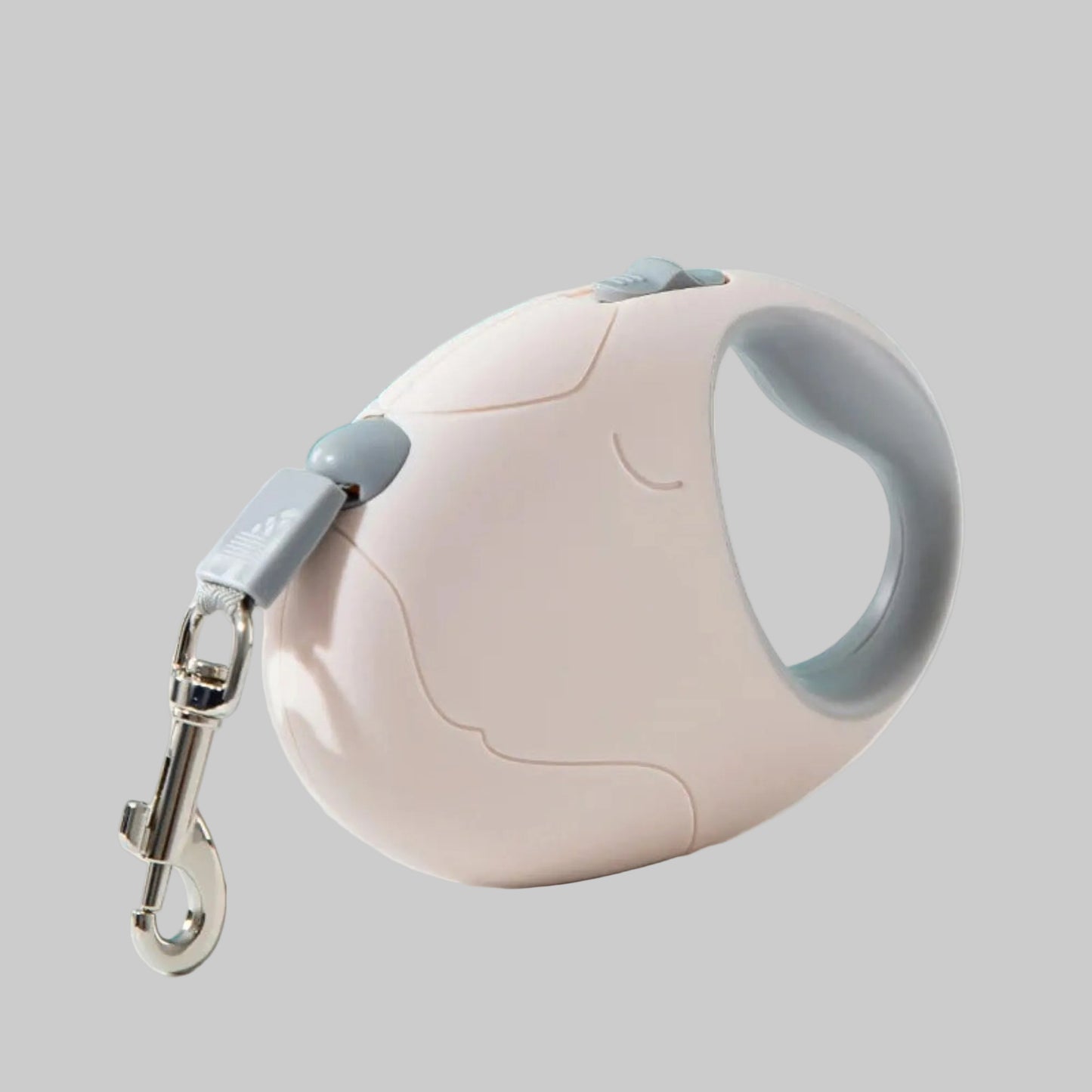 Laisse de chien enrouleur rose