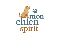 logo mon chien spirit fond noir