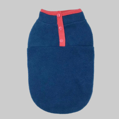 Manteau pour chien bleu marine