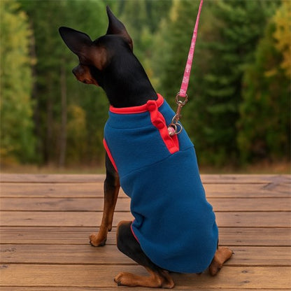 Manteau pour Chien couleur bleu