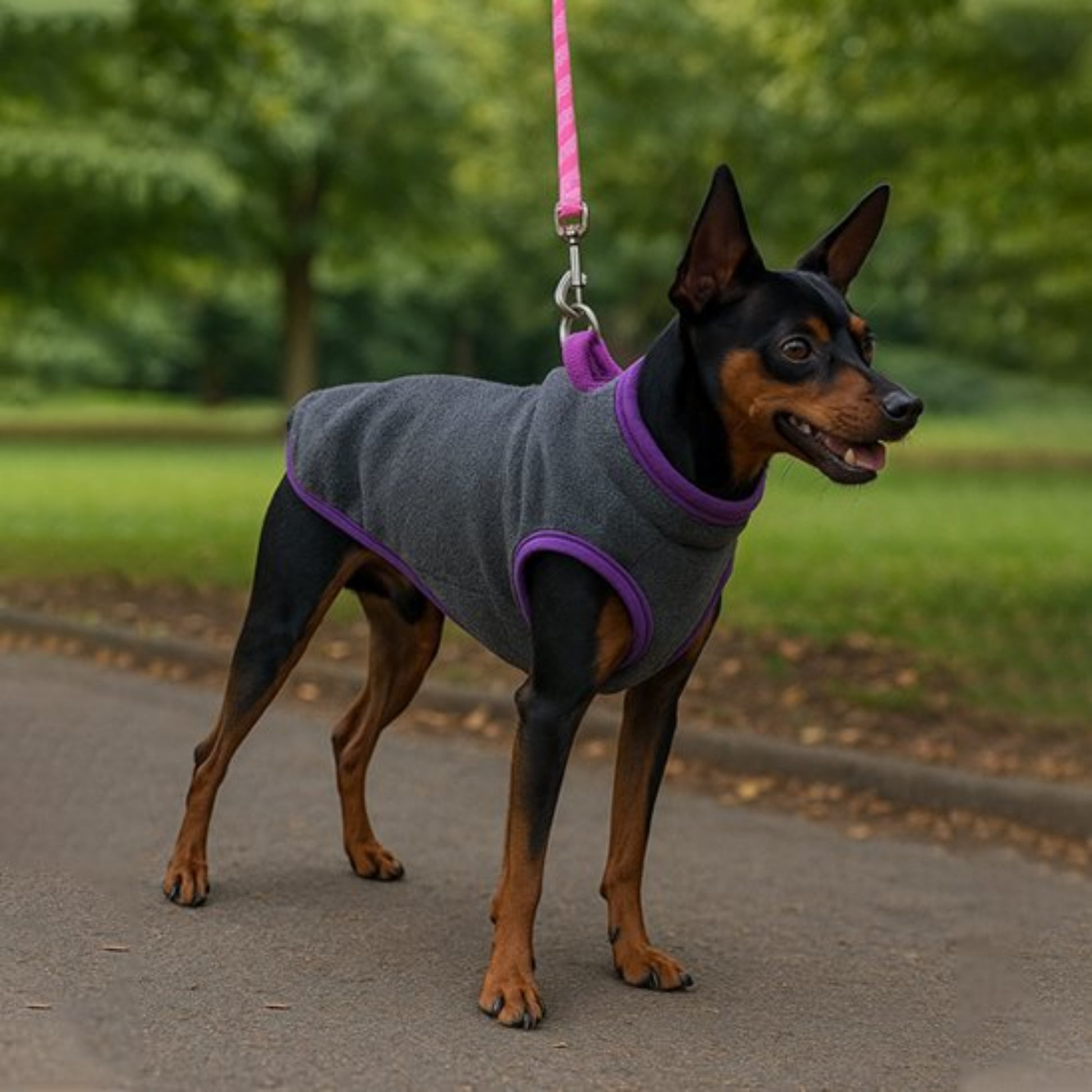 Manteau pour Chien couleur gris