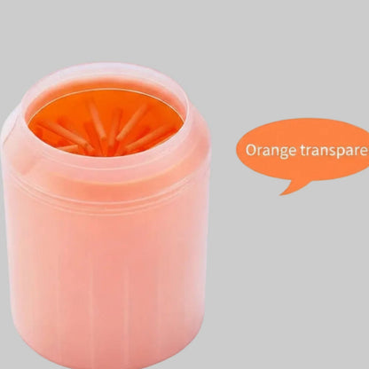 nettoyeur de pattes en silicone or