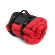 rouge lit de camp pour chien