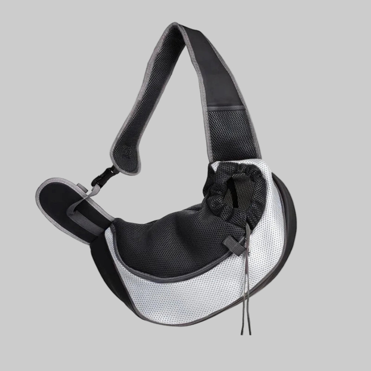 Sac de transport pour chien gris
