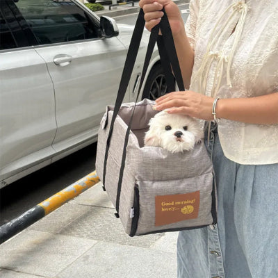 Sac pour transporter chien avec son humain 