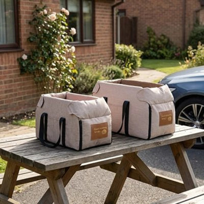 sac transport chien voiture deux formats