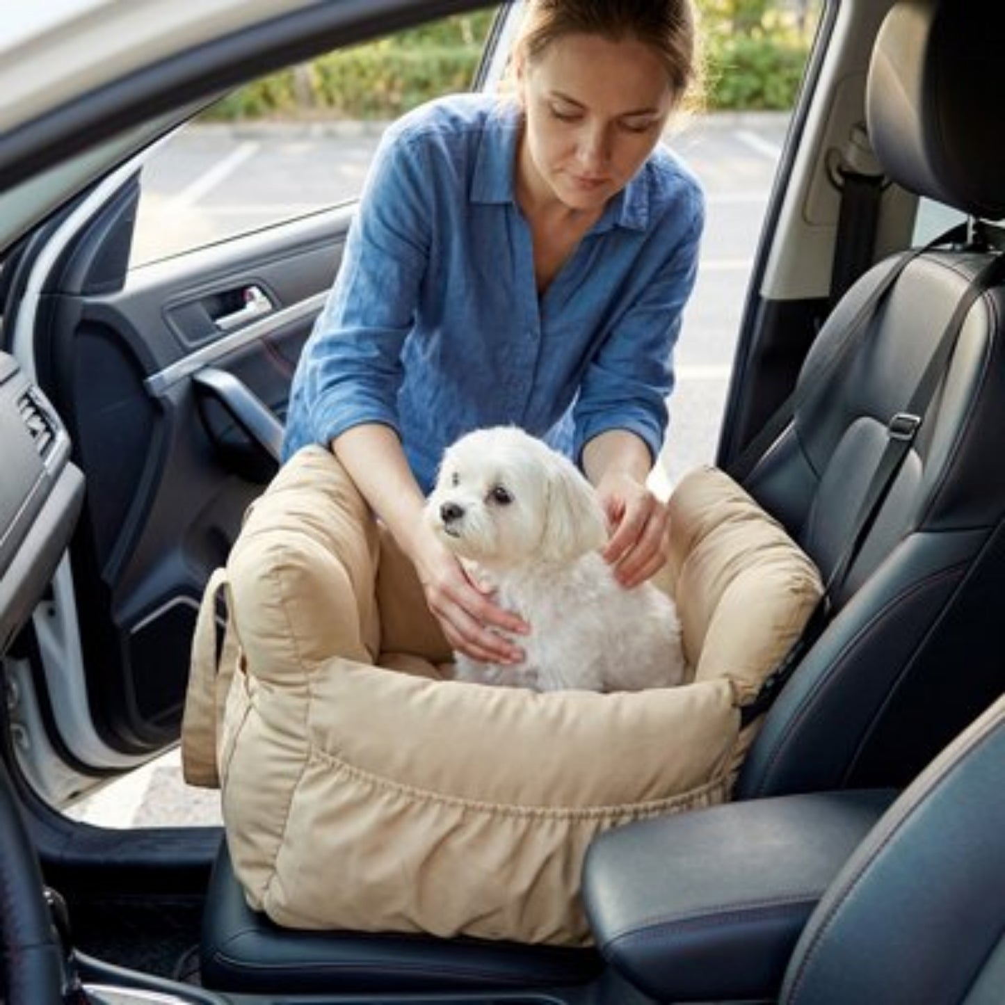Siege auto pour chien 15 kg comme dans un nuage
